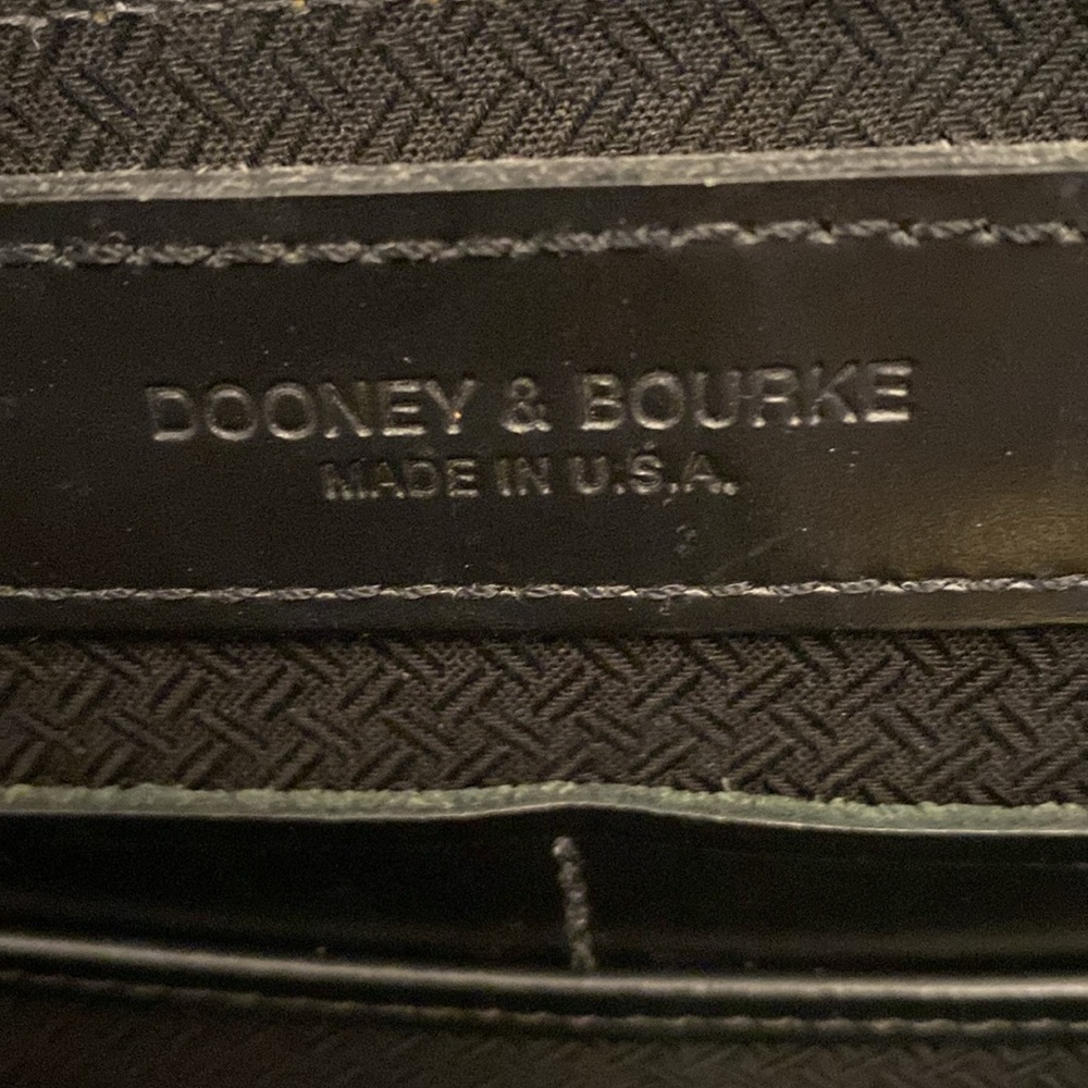Vintage Dooney & Bourke Canvas and Leather Dome Bag - Picture 15 of 16